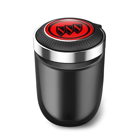 Buick Trash Can Ashtray Red BLack Logo Edition 