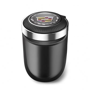 Cadillac Ashtray Logo Container for Cigarette LED Portable Version 