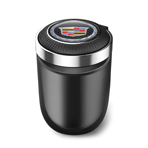 Cadillac Portable Trash Can Ashtray LED Light