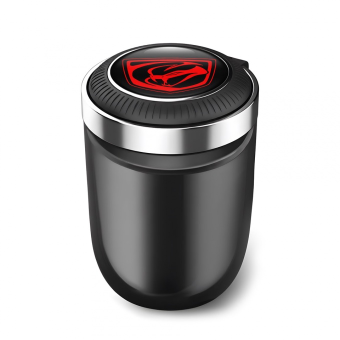 Dodge Trash Can Ashtray Red Logo Style 