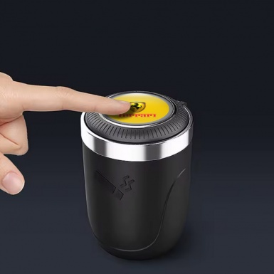 Ferrari Limited Edition Trash Can Ashtray LED Light