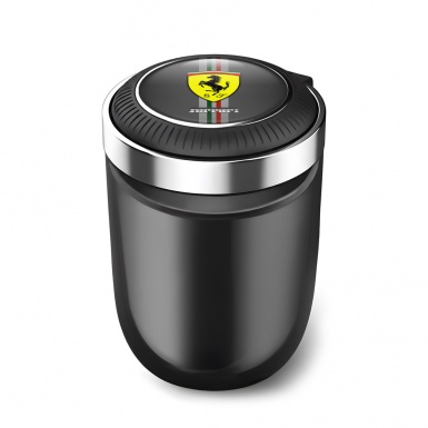 Ferrari Stylish Trash Can Ashtray with LED Light
