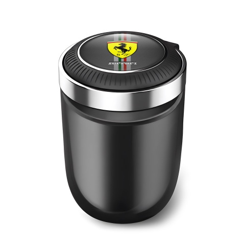 Ferrari Stylish Trash Can Ashtray with LED Light