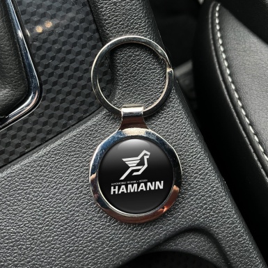 BMW Key Fob Metal Black White Emblem Edition