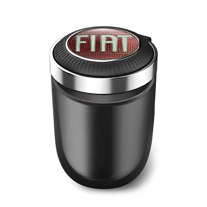 Fiat Logo Edition Car Ashtray for Cigarette LED Light