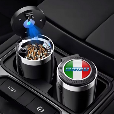 Fiat Automotive Ashtray Italian Design Logo Style