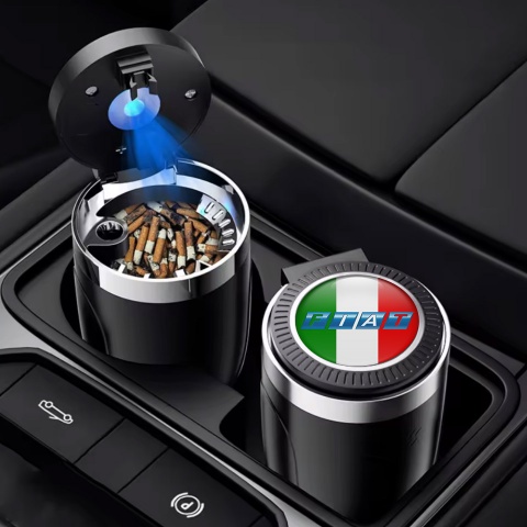 Fiat Automotive Ashtray Italian Design Logo Style