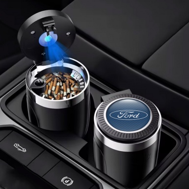 Ford Ashtray Logo Container for Cigarette LED Branded Edition 