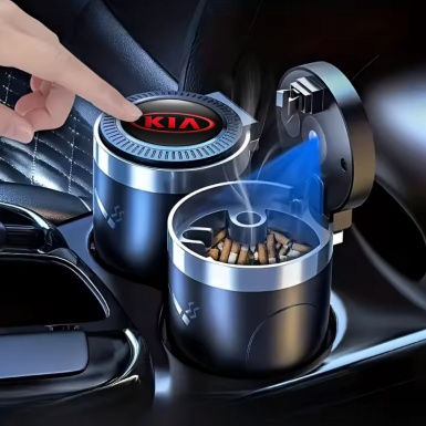 Kia Car Ashtray for Cigarette Red Logo Edition 
