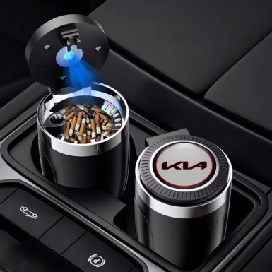 Kia Ashtray Car Accessory  Logo Edition with LED Light