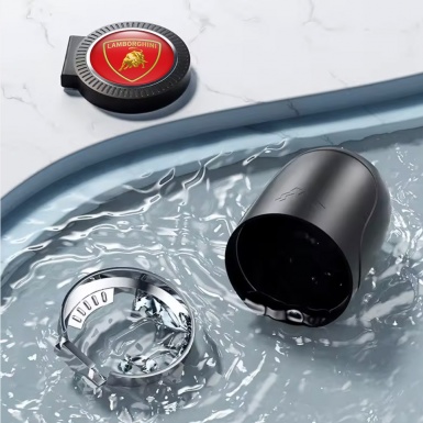 Lamborghini Automotive Ashtray Red Logo Edition 