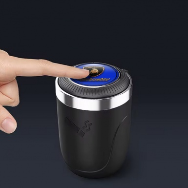 Lamborghini Ashtray Logo Container for Cigarette LED Lifestyle Edition 