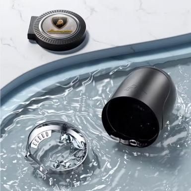 Lamborghini Trash Can Ashtray Lifestyle Logo Type 