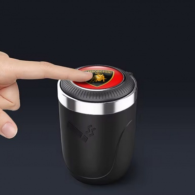 Lamborghini Ashtray Car Accessory Classic red Logo 