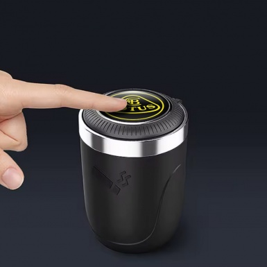 Lotus Car Ashtray for Cigarette Yellow Logo 
