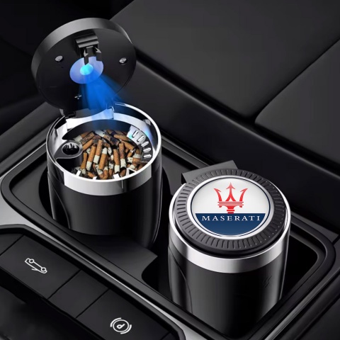 Maserati Car Ashtray for Cigarette Classic logo Design 