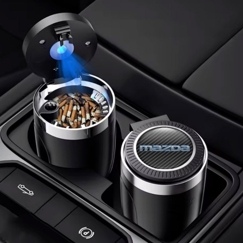 Mazda Car Ashtray for Cigarette LED Light Premium Quality