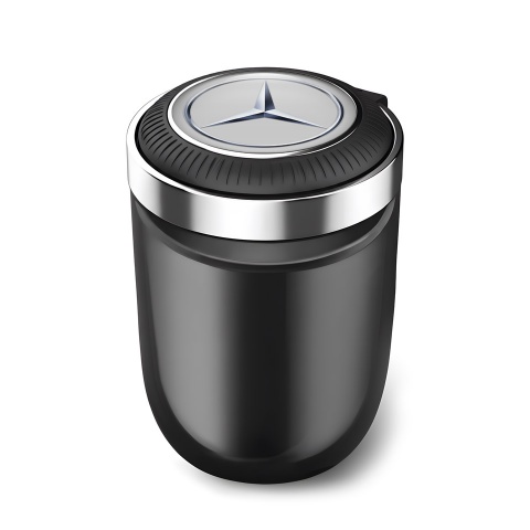 Mercedes Ashtray Car Accessory Luxury Logo Design 