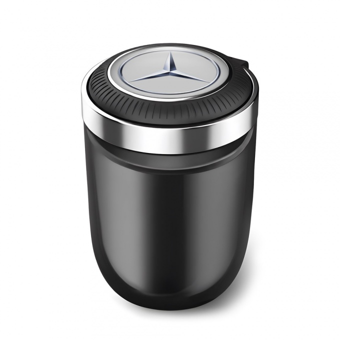 Mercedes Ashtray Car Accessory Luxury Logo Design 