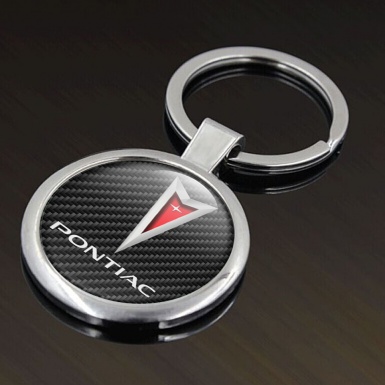 Pontiac Pontiac Firebird Keychain Metal Carbon Full Color 