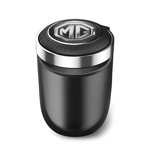 MG Car Ashtray for Cigarette Silver Logo Edition 
