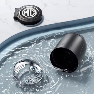 MG LED Light Car Ashtray for Cigarette Logo Design 