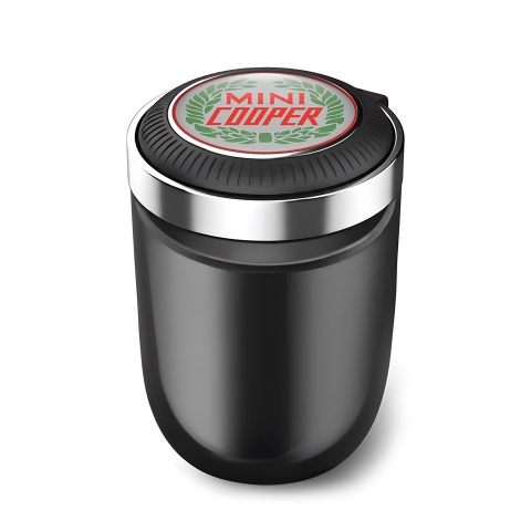 Mini Cooper Trash Can Ashtray LED Light Portable Version 