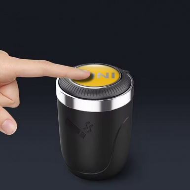 Mini Cooper Plastic Ashtray Logo Container for Cigarette LED Premium Quality