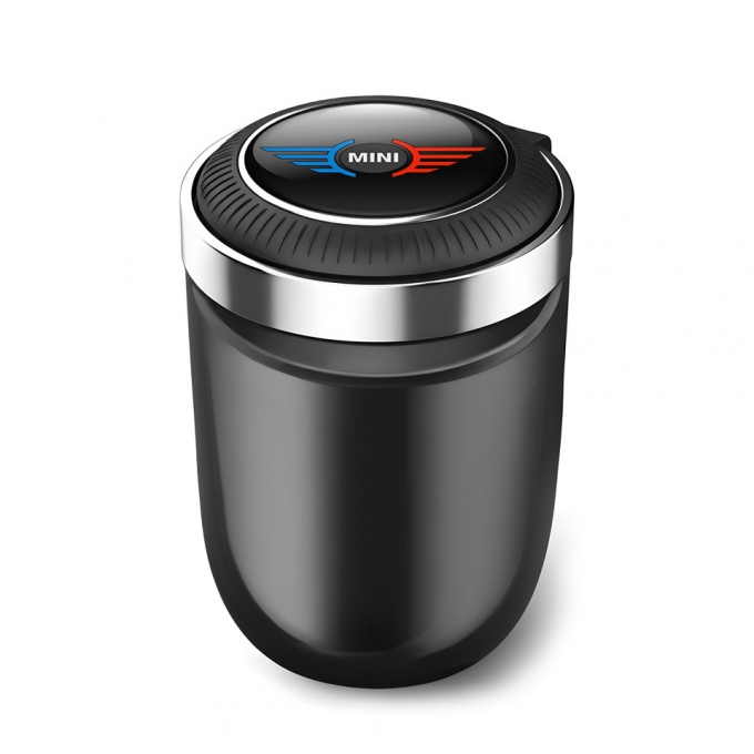 Mini Cooper Car Ashtray for Cigarette LED Light Version 