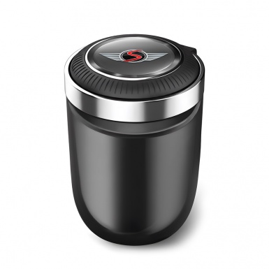 Mini Cooper Trash Can Ashtray S Design Logo 