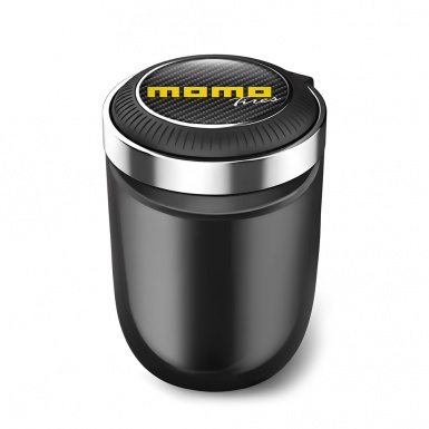 Momo Automotive Ashtray Black Carbon Style  