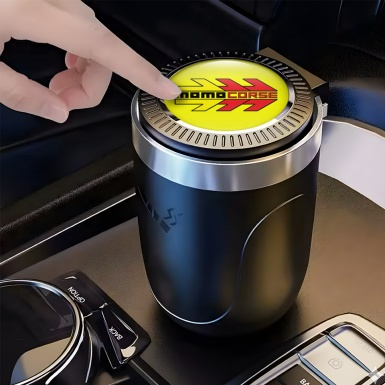 Momo Ashtray Car Accessory Yellow Edition Logo 