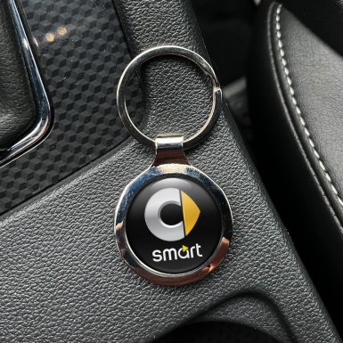 Smart Key Holder Metal Black Silver Gradient Gold Arrow