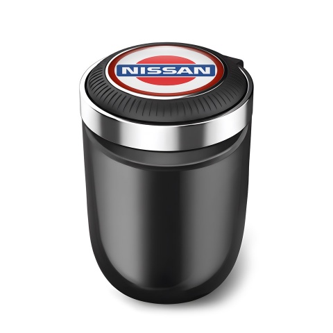Nissan Car Ashtray for Cigarette Red Nuance Logo 
