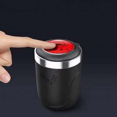 Opel Car Ashtray for Cigarette Red Logo Decoration 