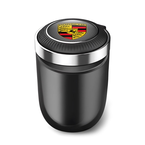 Porsche Trash Can Ashtray Branded Portable Type 