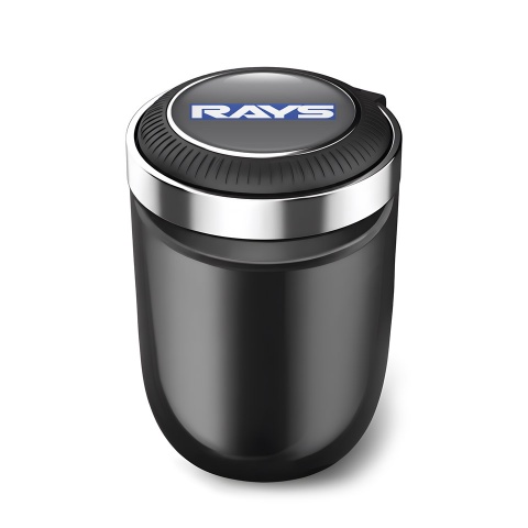 Rays Car Ashtray for Cigarette Carbon Logo Design 