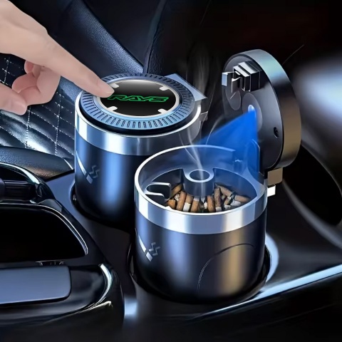 Rays Limited Edition Ashtray Logo Container for Cigarette LED