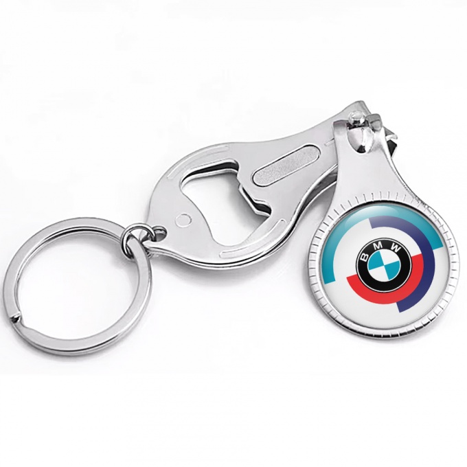 BMW Alpina Key Chain Fingernail Trimmer Classic Color Emblem