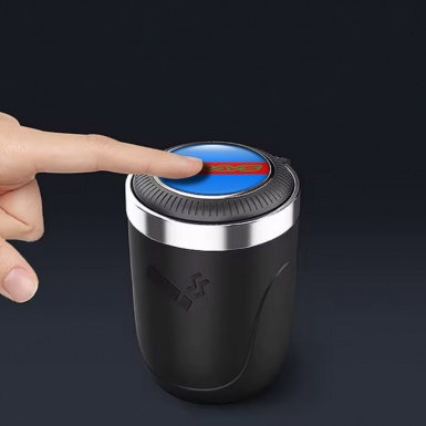 Rays Blue Red Logo Design Car Ashtray for Cigarette