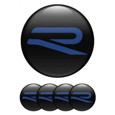 VW R Line Logo Lapiz Blue Black Base