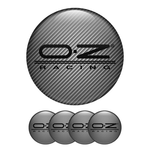 OZ Sticker Wheel Center Hub Cap carbon edition 