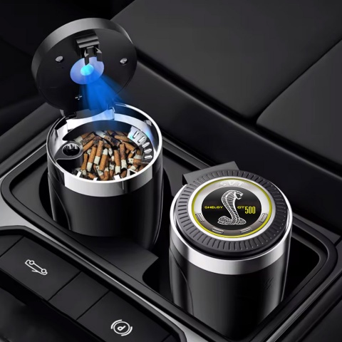 Ford Shelby GT 500 Style Car Ashtray for Cigarette 