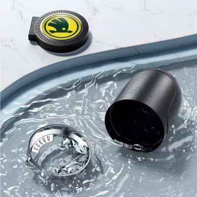 Skoda Stylish Ashtray Car Accessory LED Light Model 