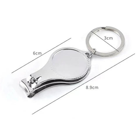Chevrolet Key Holder Ring Nail Trimmer Black Neon Blue Honeycomb Red Logo Edition