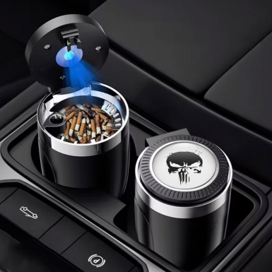 Skull Car Ashtray for Cigarette Unique Style 
