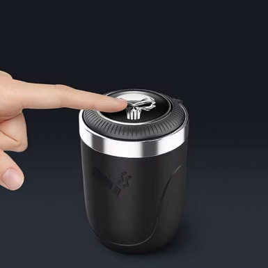 Skull Car Ashtray for Cigarette Stylish Pattern 