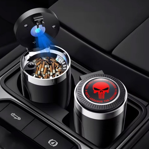 Skull Stylish Automotive Ashtray High-Quality Model 