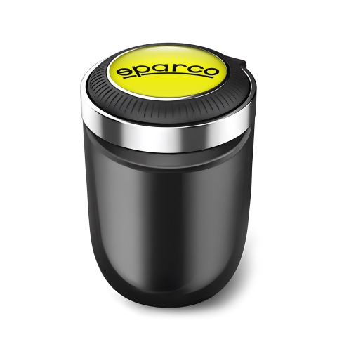 Sparco Automotive Ashtray Yellow Logo Edition 