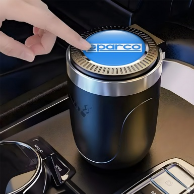 Sparco Automotive Ashtray Blue Logo Print 